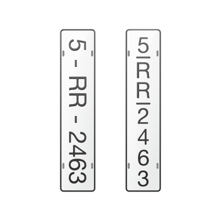 Tablica numer łącznika linii SN