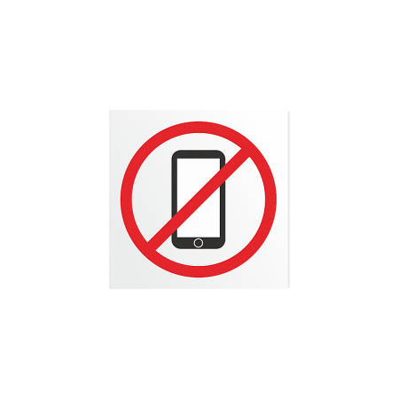 Znak zakazu - tabliczka PCV