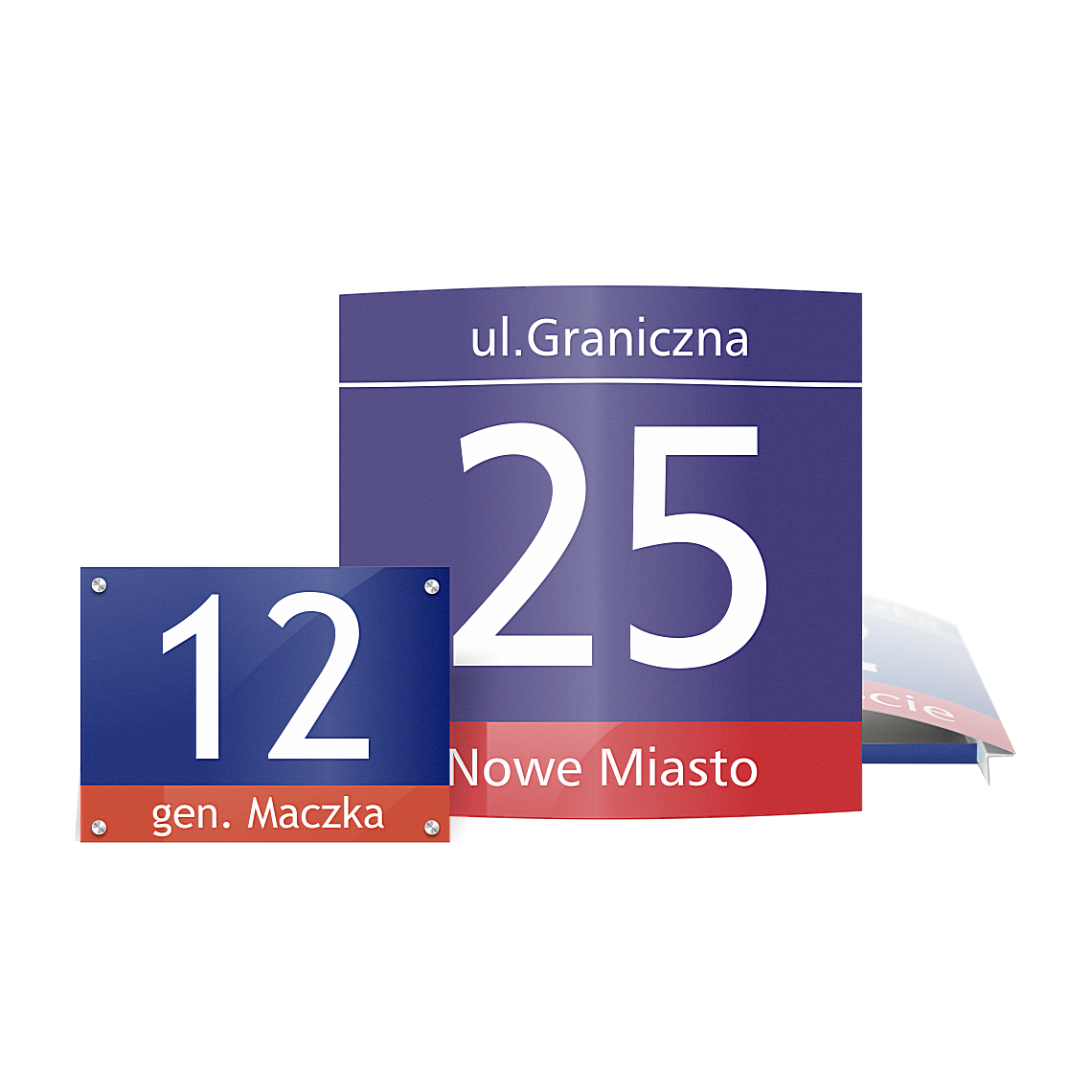 Tablice z numerem domu