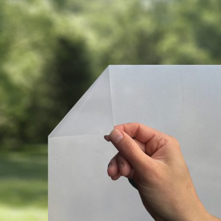 Folia Okienna - Oszronione Szkło / Mleczna