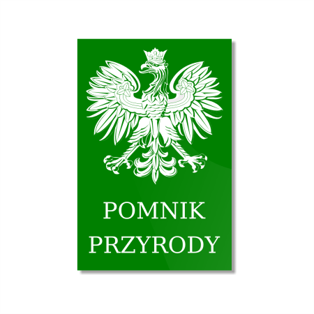 Tabliczka "Pomnik Przyrody"